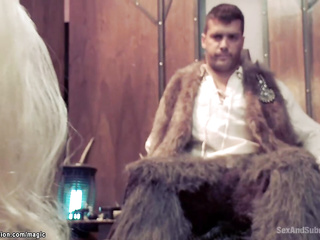 step mommy ass pumping in Japanese rope suspension