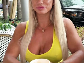 Fit Blonde Denise Anders Gives A Great Workout