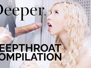 Blair Williams, Kenzie Reeves, Izzy Lush, and Blake Blossom Take Throating to the Next Level