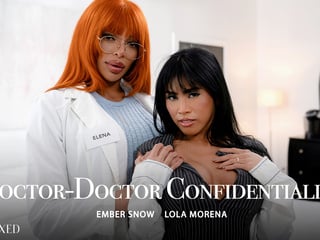 Ember Snow and Lola Morena Break Doctor-Patient Confidentiality in an Explosive Scene