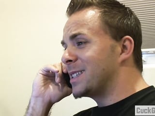 Riley Evans invites a big cocked guy to fuck her because his cuck can't do it