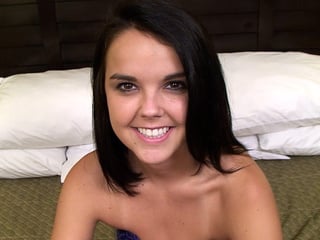 Nude Dillion Harper fucks and sucks in her first porn