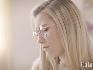 Two teen bitches fucked by one guy