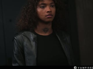Ebony Monstergirl Vampirism - Canela Skin & Barbie Rous Lesbian Vampire Sex
