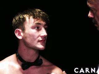 BoyForSale - Max Sargent and Reece Scott share sub bottom Colton Fox