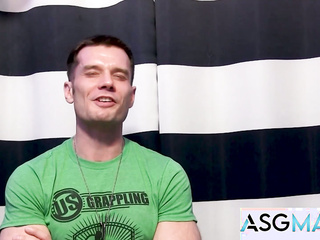 ACTIVE DUTY - Stud James Drake Strips Down and Jerks His Big Dick for the Camera