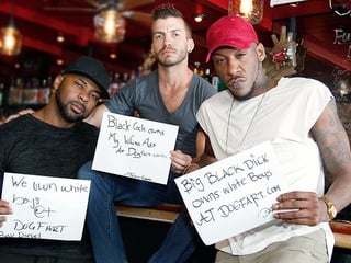 BLACKS ON BOYS Justin Case, Deepdicc & Ray Diesel