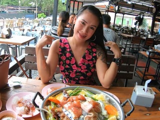 First time out for dinner since Covid hit and wild horny sex at home after