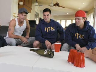 After playing with the bottle, they play with their dicks - Aspen, Michael Del Ray