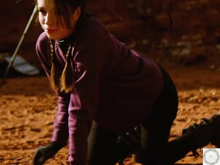 Filthy rimjob, piss, and spit for bondage sluts