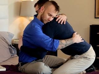 Just as he likes it, moaning and tight - Damien Michaels, Jackson Cooper