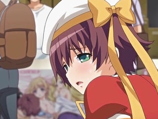 Cute cosplay uniforms on naughty hentai chicks