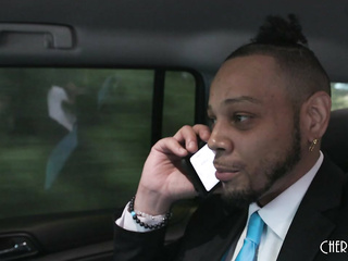 Horny Chauffeur Judy Jolie Wants Donny Sins Big Black Cock After Driving Him Hom