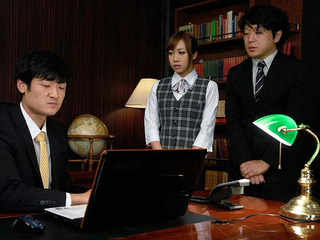 Sweet model, Aiko Endou got ravaged at work, again