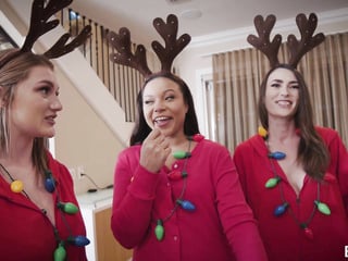 Santa Got Caught - Adriana Maya, Aria Kai and Dani Damzel