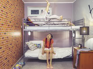 Married Couple Sharing 18yo Fresh Pussy In a Hostel