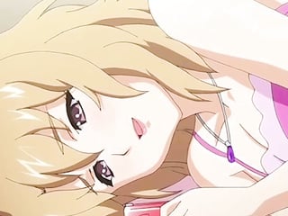 Hottie fingered from behind till she cums - Hentai Sex Cafe