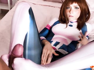 Ochako Uraraka Sweetly Ravaged After Entering Hero Academy