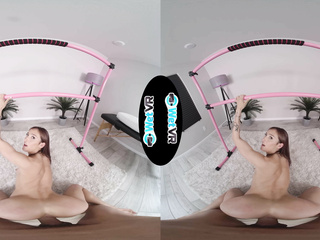 Flexible brunette Sophia Sultry fucked in POV ( VR porn )